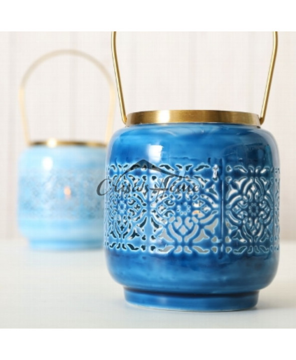 Candelabru Maroco Blue